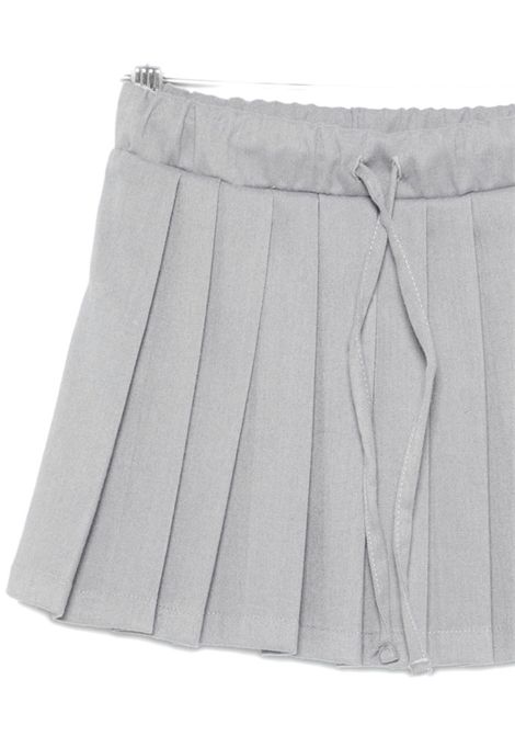Gonna a pieghe Lù-Lù BY MISS GRANT | LL3988GRIGIO